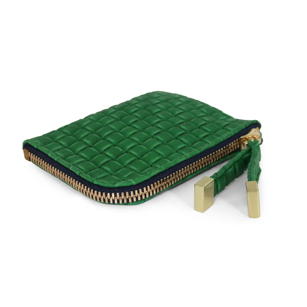 Zip Wallet | Emerald Weave