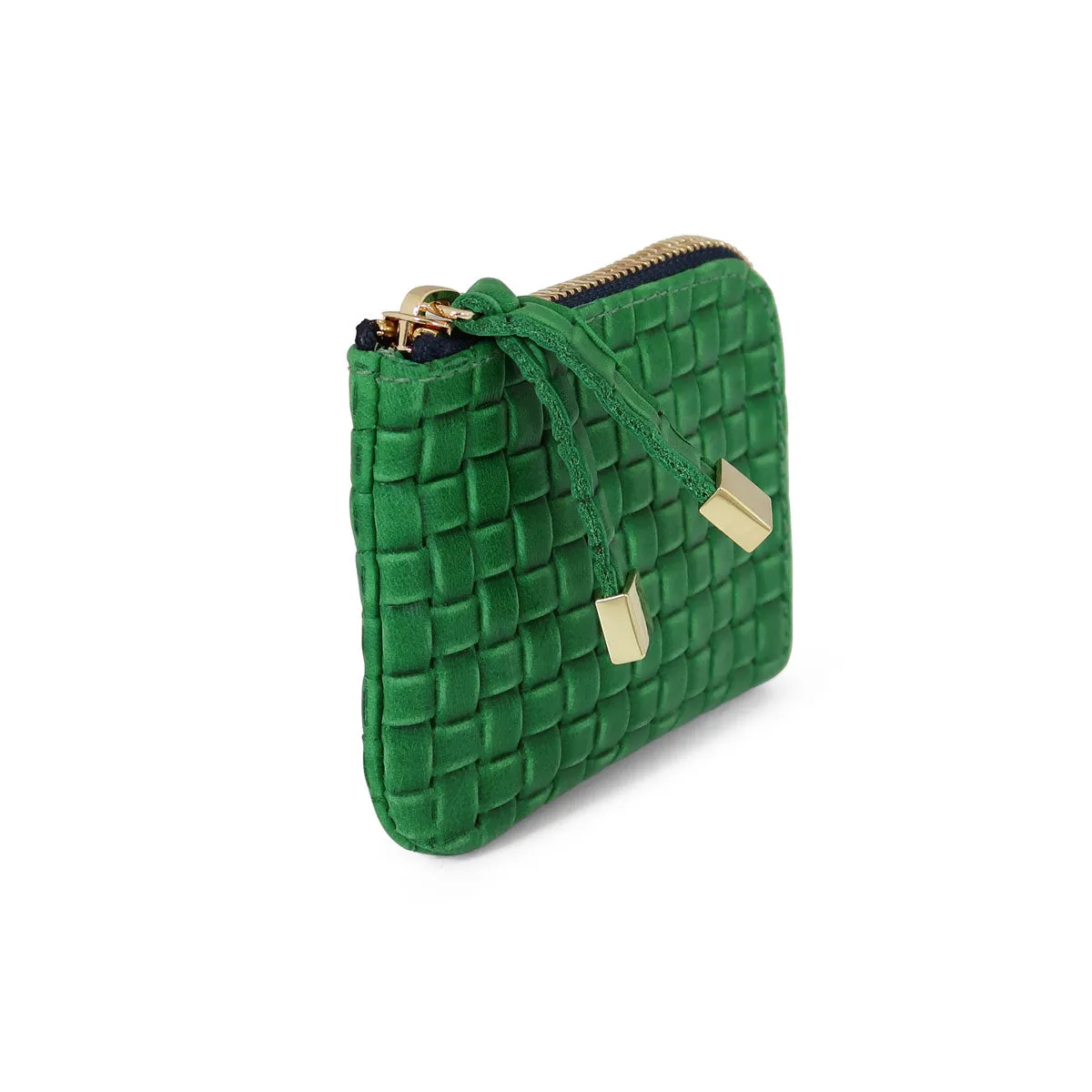 Zip Wallet | Emerald Weave